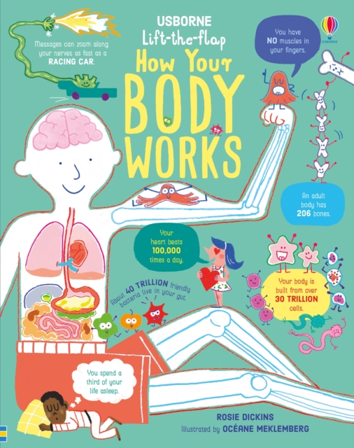 Lift the Flap How Your Body Works, Board book Book
