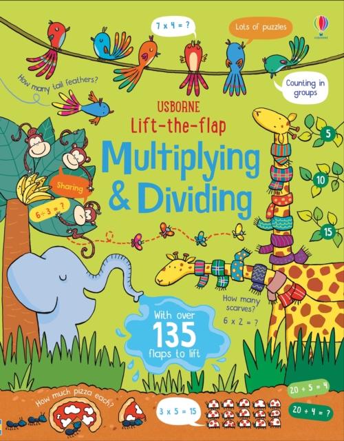 Lift the Flap Multiplying and Dividing, Board book Book