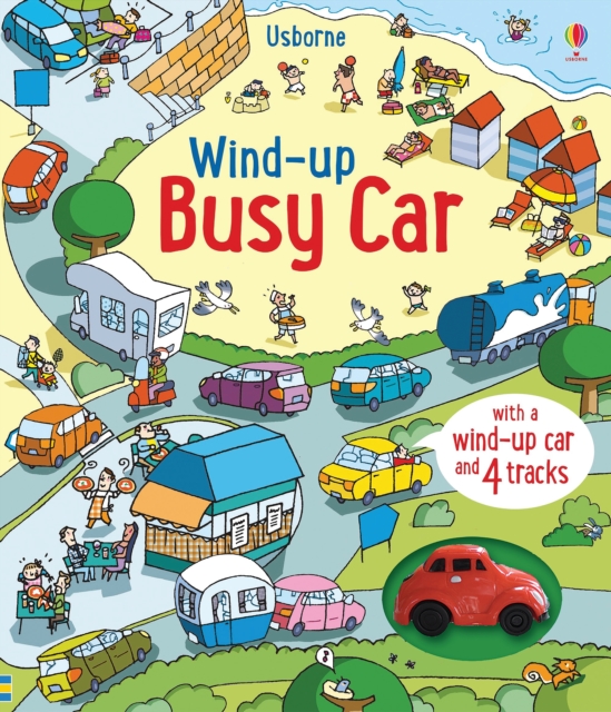 Wind-Up Busy Car, Board book Book