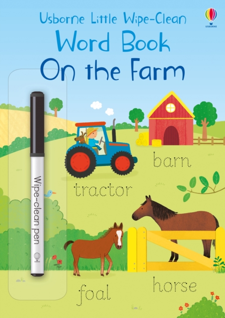 Little Wipe-Clean Word Book On the Farm, Paperback / softback Book