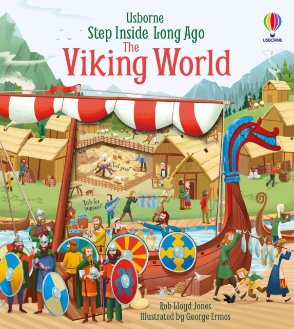 Step Inside Long Ago The Viking World, Board book Book
