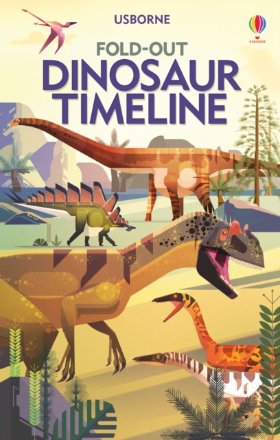Fold-Out Dinosaur Timeline, Hardback Book