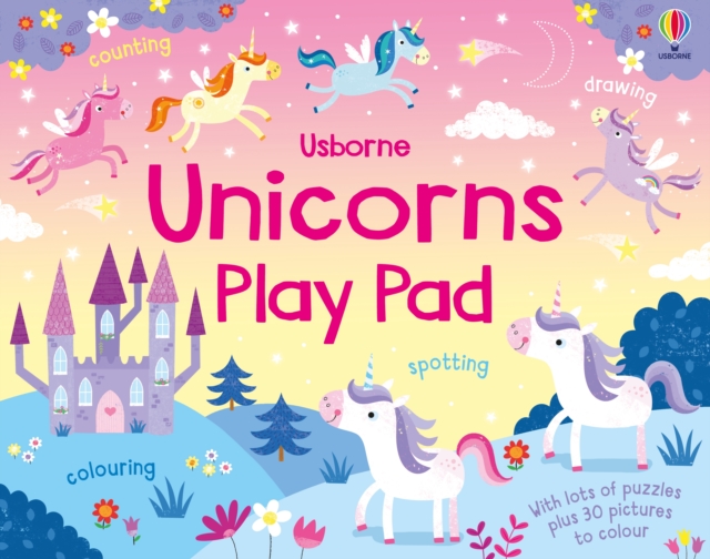 Unicorns Play Pad, Paperback / softback Book