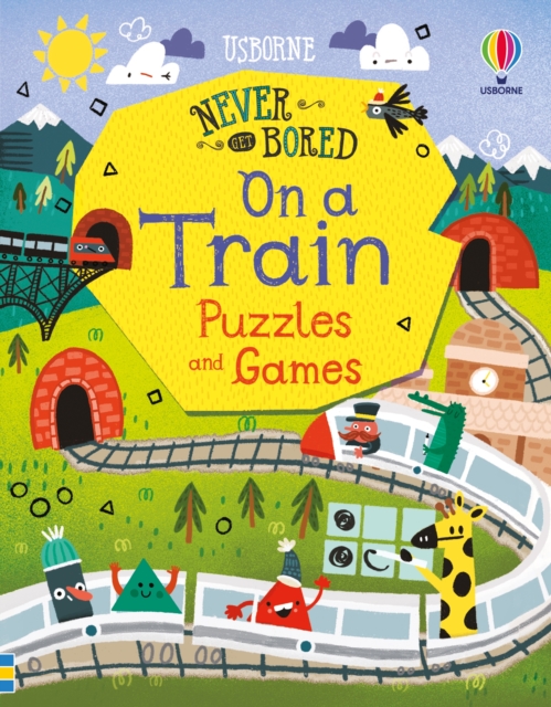 Never Get Bored on a Train Puzzles & Games, Paperback / softback Book