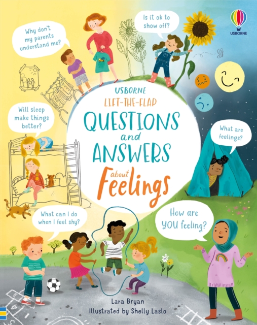 Lift-the-Flap Questions and Answers About Feelings, Board book Book