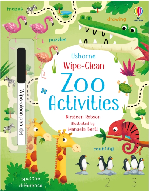 Wipe-Clean Zoo Activities, Paperback / softback Book