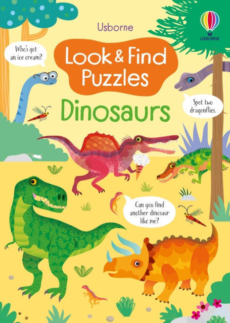 Look and Find Puzzles Dinosaurs, Paperback / softback Book