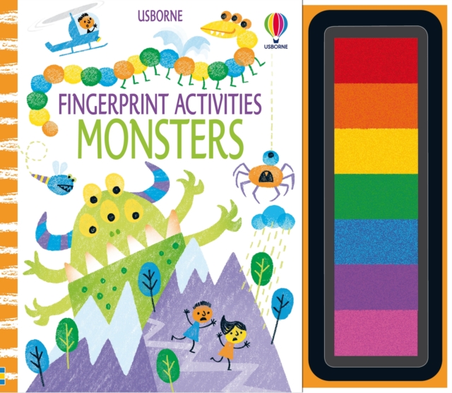 Fingerprint Activities Monsters, Spiral bound Book