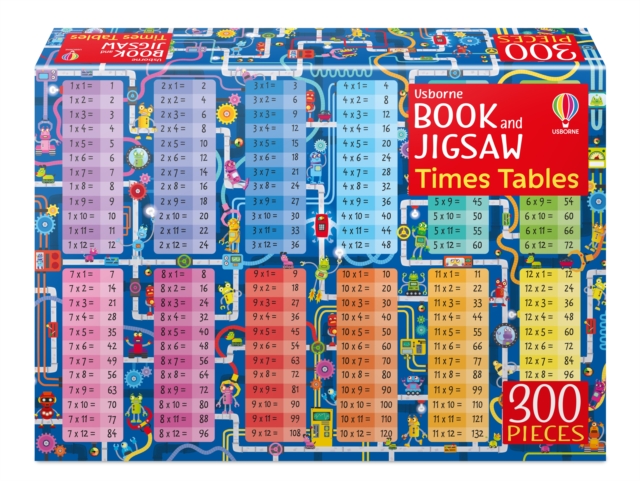 Usborne Book and Jigsaw Times Tables, Paperback / softback Book