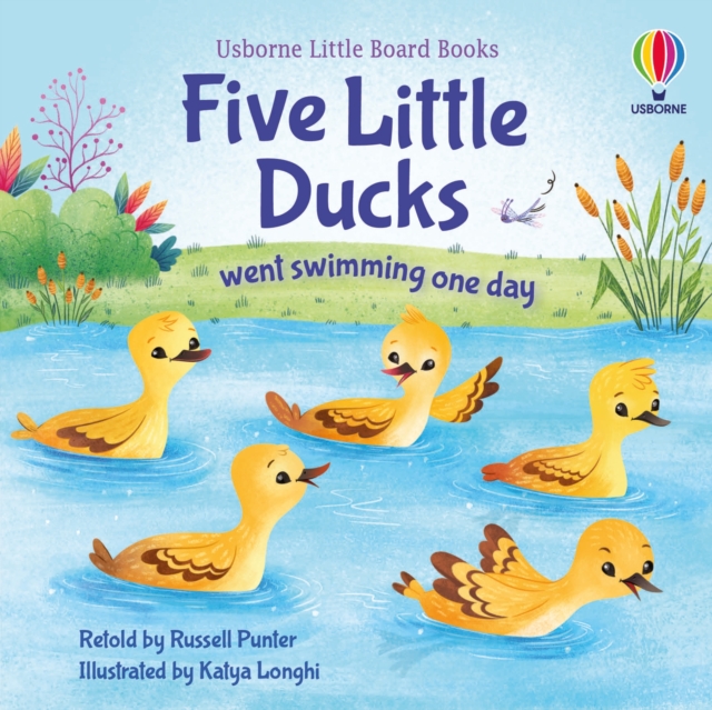 Five little ducks went swimming one day, Board book Book