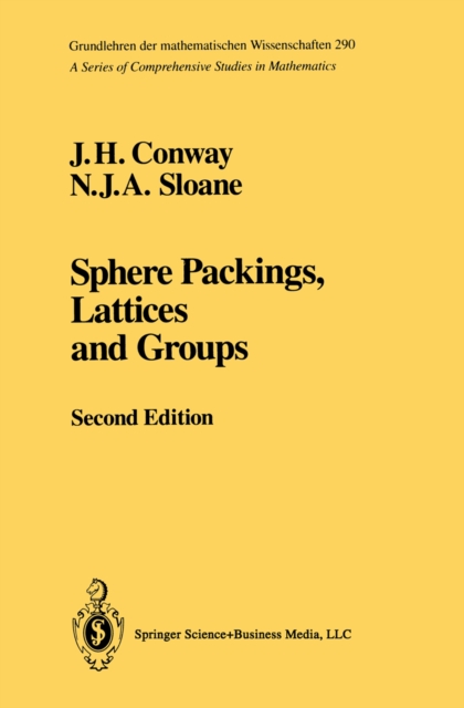 Sphere Packings, Lattices and Groups, PDF eBook