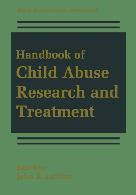 Handbook of Child Abuse Research and Treatment, PDF eBook