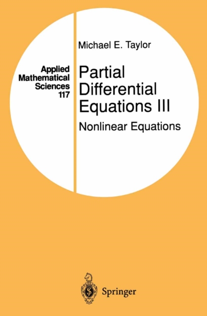 Partial Differential Equations III : Nonlinear Equations, PDF eBook