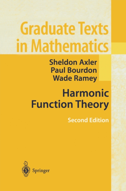 Harmonic Function Theory, PDF eBook