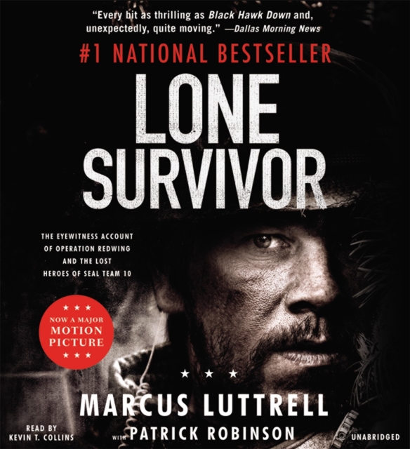 Lone Survivor : The Incredible True Story of Navy SEALs Under Siege, CD-Audio Book