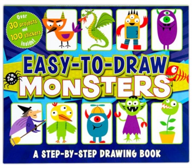 Easy to Draw Monsters, Paperback Book