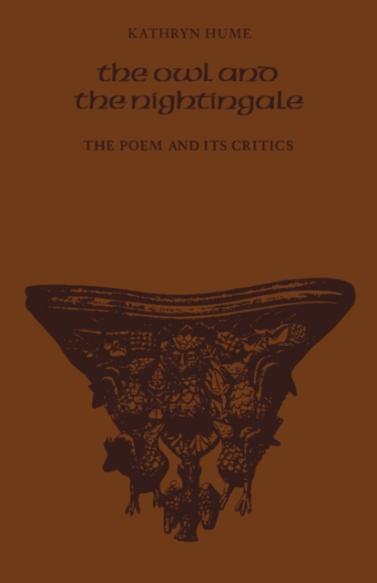 The Owl and the Nightingale : The Poems and Its Critics, PDF eBook