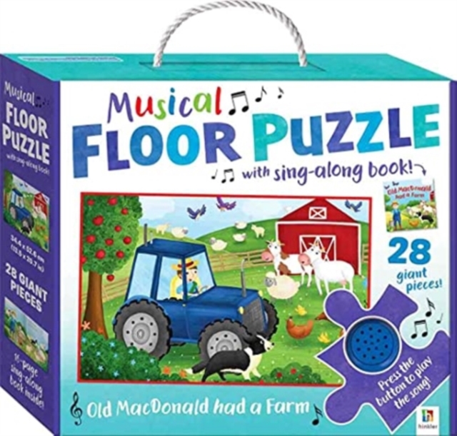 Musical Floor Puzzle Old Macdonald, Jigsaw Book