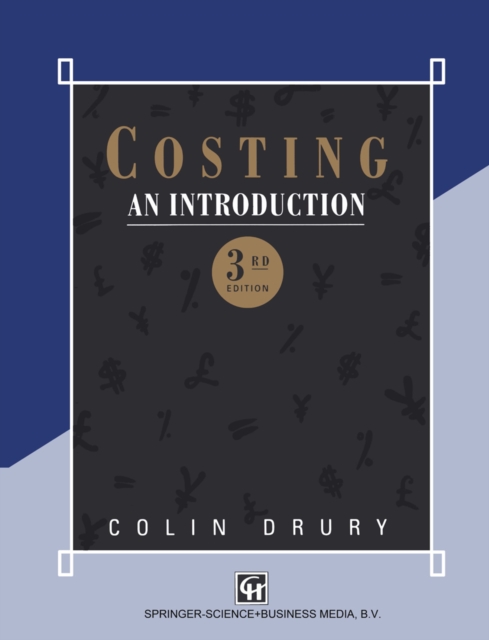 Costing : An Introduction, PDF eBook