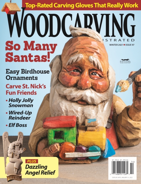 Woodcarving Illustrated Issue 97 Winter 2021, Other book format Book