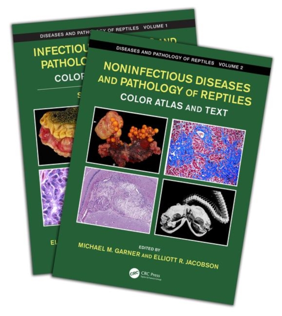 Diseases and Pathology of Reptiles : Color Atlas and Text, Two Volume Set, Multiple-component retail product Book