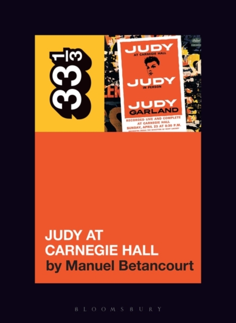 Judy Garland's Judy at Carnegie Hall, Paperback / softback Book