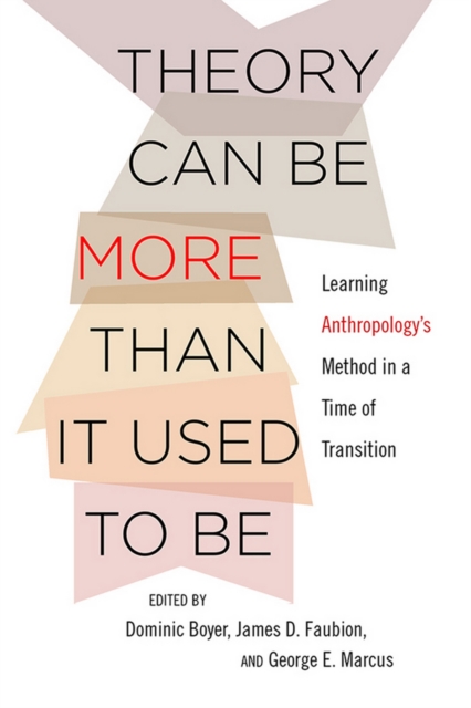 Theory Can Be More than It Used to Be : Learning Anthropology's Method in a Time of Transition, Hardback Book