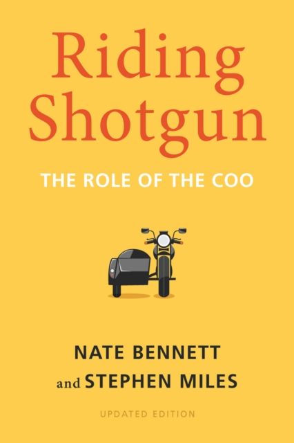 Riding Shotgun : The Role of the COO, Updated Edition, Hardback Book