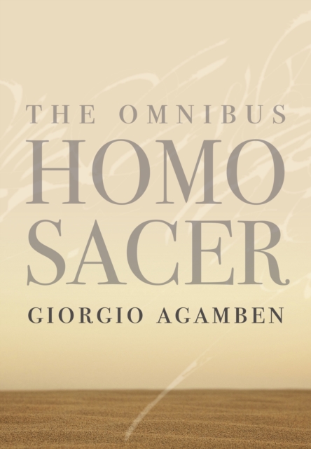 The Omnibus <i>Homo Sacer</i>, EPUB eBook