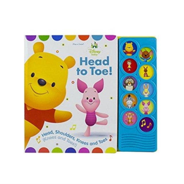Disney Baby: Head to Toe! Head, Shoulders, Knees and Toes Sound Book, Board book Book