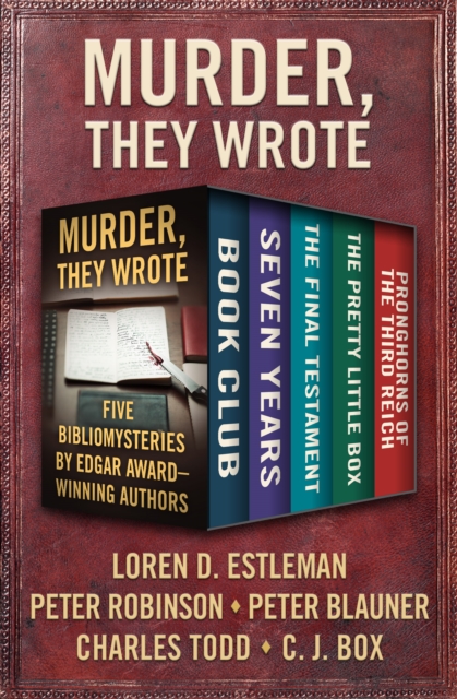 Murder, They Wrote : Five Bibliomysteries by Edgar Award-Winning Authors, EPUB eBook