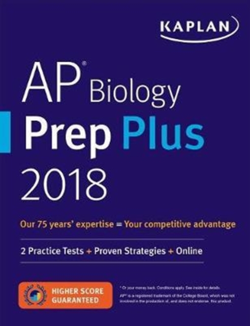 AP Biology Prep Plus 2018-2019 : 2 Practice Tests + Study Plans + Targeted Review & Practice + Online, Paperback / softback Book