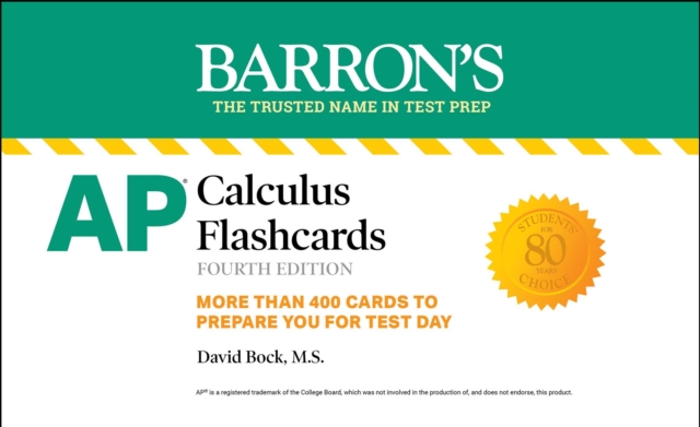 AP Calculus Flashcards, Fourth Edition: Up-to-Date Review and Practice, EPUB eBook