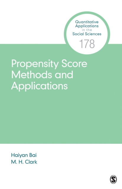 Propensity Score Methods and Applications, EPUB eBook