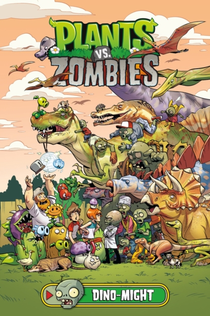 Plants Vs. Zombies Volume 12: Dino-might, Hardback Book