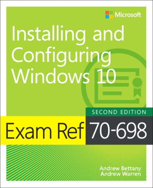Exam Ref 70-698 Installing and Configuring Windows 10, Paperback / softback Book