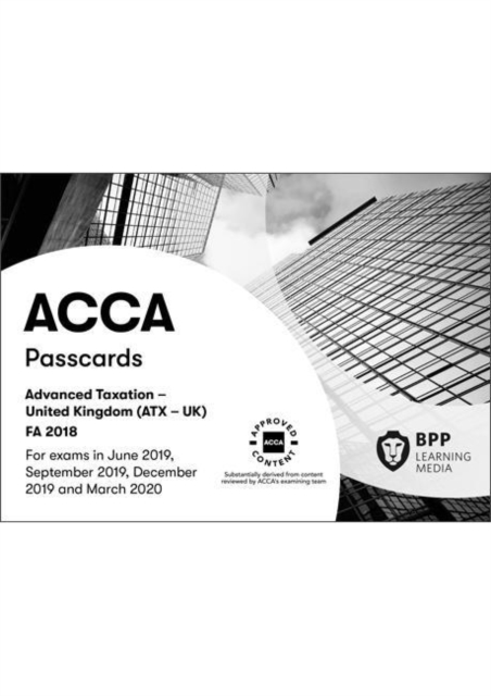 ACCA Advanced Taxation FA2018 : Passcards, Spiral bound Book