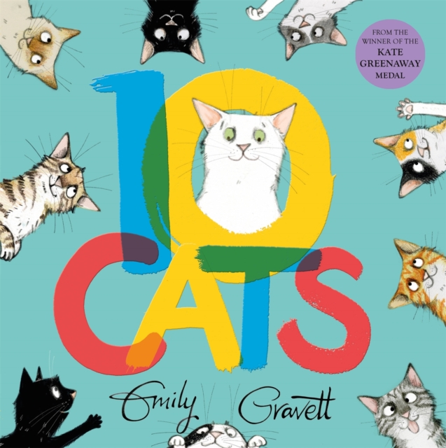 10 Cats : A chaotic colourful counting book, Paperback / softback Book