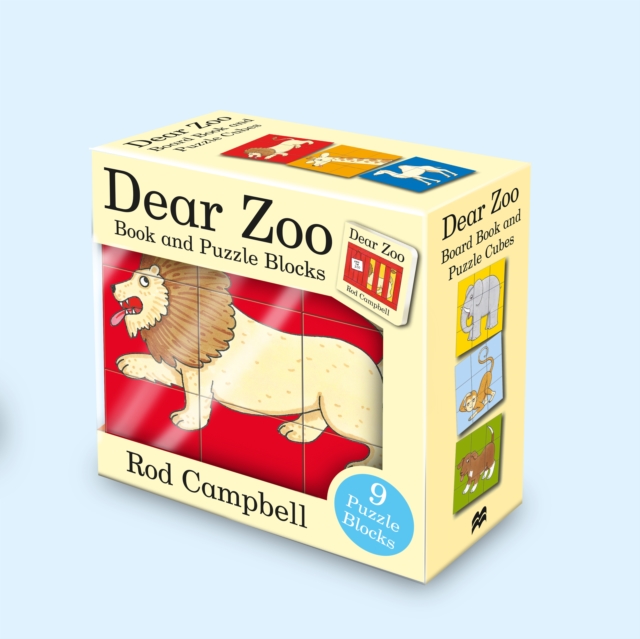 Dear Zoo Book and Puzzle Blocks, Mixed media product Book