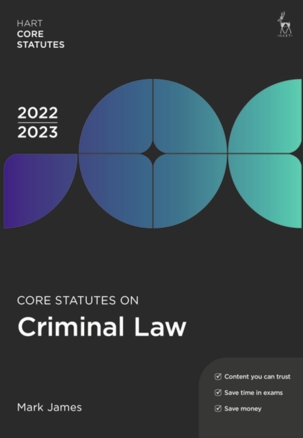 Core Statutes on Criminal Law 2022-23, PDF eBook