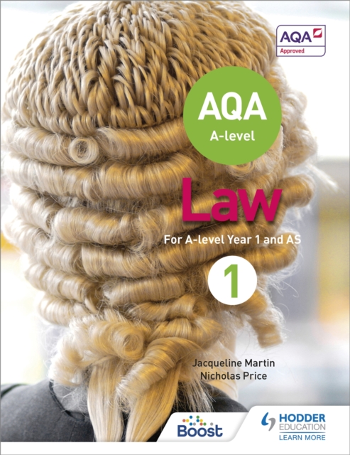 AQA A-level Law for Year 1/AS, Paperback / softback Book