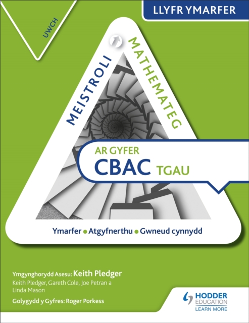 Meistroli Mathemateg CBAC TGAU Llyr Ymarfer: Uwch  (Mastering Mathematics for WJEC GCSE Practice Book: Higher Welsh-language edition), Paperback / softback Book