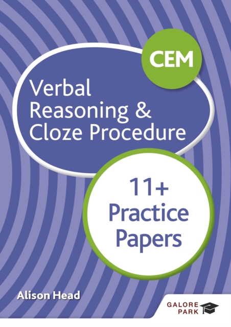 CEM 11+ Verbal Reasoning & Cloze Procedure Practice Papers, EPUB eBook