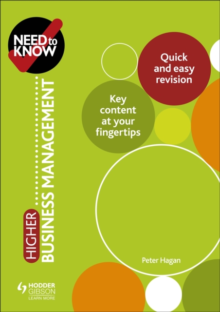 Need to Know: Higher Business Management, EPUB eBook