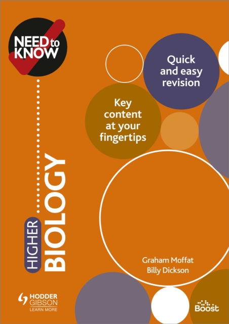 Need to Know: Higher Biology, Paperback / softback Book