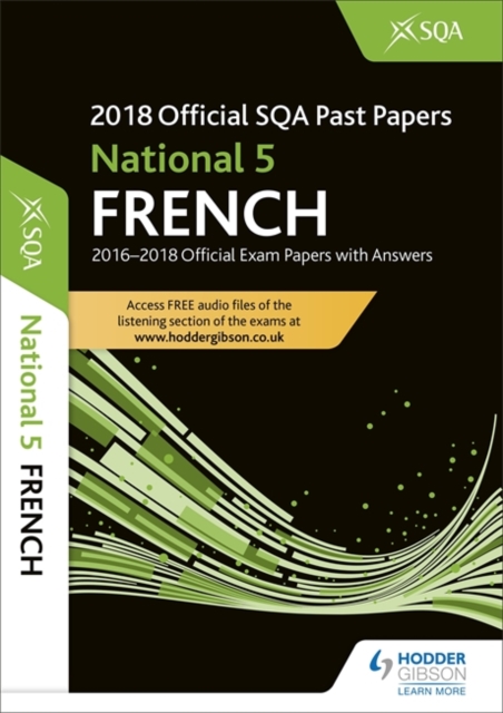 National 5 French 2018-19 SQA Past Papers with Answers, Paperback / softback Book