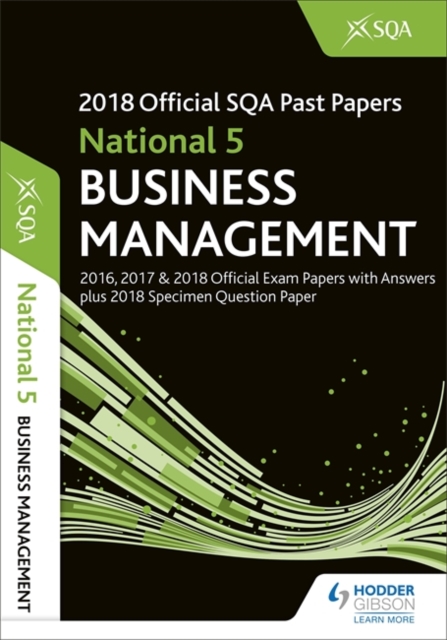 National 5 Business Management 2018-19 SQA Specimen and Past Papers with Answers, Paperback / softback Book