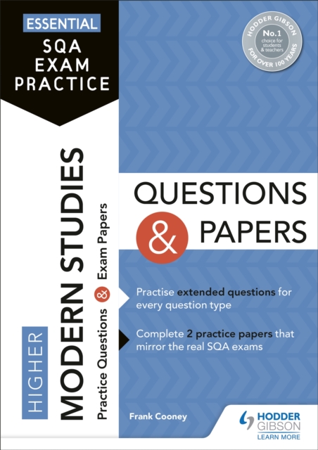 Essential SQA Exam Practice: Higher Modern Studies Questions and Papers : From the publisher of How to Pass, Paperback / softback Book