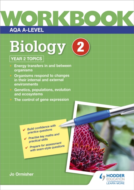 AQA A-level Biology Workbook 2, Paperback / softback Book