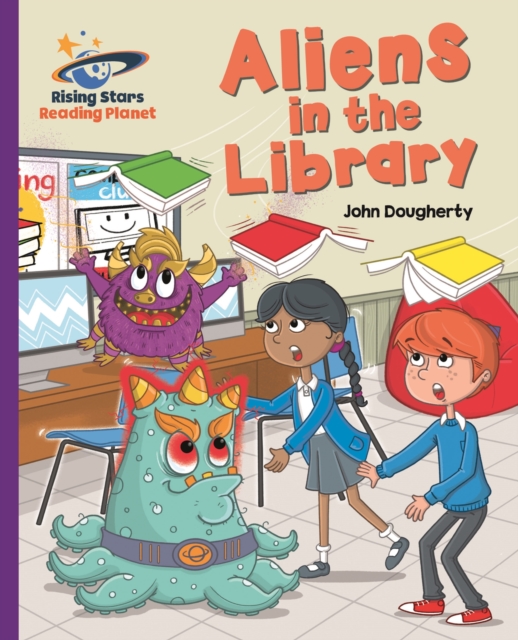Reading Planet - Aliens in the Library - Purple: Galaxy, EPUB eBook